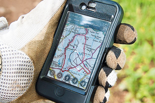 Application iPhone GPS OutDoors GB